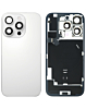 Back Glass with Frame and MagSafe Magnet for iPhone 16 Pro (WHITE TITANIUM) (Service Pack)