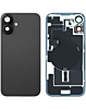 Back Glass with MagSafe Magnet & NFC & Flashlight Flex for iPhone 16 Plus (BLACK) (NO LOGO)