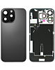 Back Glass with MagSafe Magnet & NFC & Flashlight Flex for iPhone 16 Pro Max (BLACK TITANIUM) (NO LOGO)