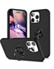 Dual Layer Case with Magnetic Ring - BLACK for iPhone 16 Pro Max (Only Ground Shipping)