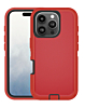 Heavy Duty Case for iPhone 16 Pro Max (RED & BLACK) (Only Ground Shipping)