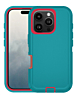 Heavy Duty Case for iPhone 16 Pro (TEAL & RED) (Only Ground Shipping)