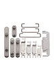 Hard Buttons (Power / Volume / Mute ) for iPhone 16 Pro / 16 Pro Max (WHITE TITANIUM)