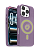 New Leather Case with Wireless Charger with IC Chip (LIGHT PURPLE) for iPhone 16 Pro Max (Only Ground Shipping)