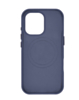 New Leather Case with Wireless Charger with IC Chip (NAVY BLUE) for iPhone 16 Pro Max (Only Ground Shipping)