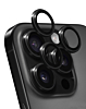 Back Camera Lens with Bracket & Bezel for iPhone 16 Pro / 16 Pro Max (Premium) (BLACK TITANIUM) (3 Piece Set)