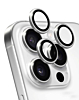 Back Camera Lens with Bracket & Bezel for iPhone 16 Pro / 16 Pro Max (Premium) (WHITE TITANIUM) (3 Piece Set)