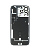 Back Glass with Frame and MagSafe Magnet for iPhone 16 Pro Max (BLACK TITANIUM) (Service Pack)