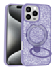 Sparkle Luxury Slim Case with Magnetic Kickstand for iPhone 16 Pro Max (LILAC) (Only Ground Shipping)