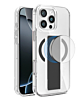 Hard Clear Case with MagGrip for iPhone 16 Pro Max (BLACK) (Only Ground Shipping)