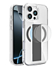 Hard Clear Case with MagGrip for iPhone 16 Pro Max (DARK GREEN) (Only Ground Shipping)