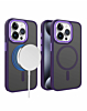Slim Non-Slip Translucent Matte Wireless Charging Case (PURPLE) for iPhone 16 Pro (Only Ground Shipping)