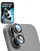 Metal Matte Armor with HD Tempered Glass for iPhone 17 (GRAY)