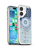 Liquid Quicksand Glitter Cover Case - ETHNIC FLOWERS for iPhone 17 (Only Ground Shipping)