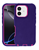 Heavy Duty Case - PURPLE & PINK for iPhone 17 (Only Ground Shipping)