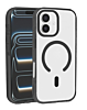 Color Frame Crystal Clear Case with Magsafe - BLACK for iPhone 17 (Only Ground Shipping)