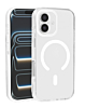 Color Frame Crystal Clear Case with Magsafe - WHITE for iPhone 17 (Only Ground Shipping)