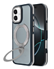 Matte Transparent Case with Wireless Charging Kickstand - GRAY for iPhone 17 (Only Ground Shipping)