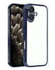 Frosted Transparent Matte Case with Lens Protection -BLUE  for iPhone 17  (Only Ground Shipping)
