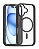 Wireless Charging Clear Case - BLACK for iPhone 17 (Only Ground Shipping)