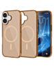 Transparent Magnetic Shockproof Case - BROWN for iPhone 17 (Only Ground Shipping)