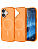 Transparent Magnetic Shockproof Case - ORANGE for iPhone 17 (Only Ground Shipping)