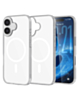 Transparent Magnetic Shockproof Case  - WHITE  for iPhone 17 (Only Ground Shipping)