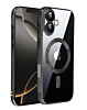 Shiny Wireless Charging Clear Case - BLACK for iPhone 17 (Only Ground Shipping)