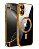 Shiny Wireless Charging Clear Case - GOLD for iPhone 17 (Only Ground Shipping)