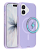 Dual Layer Cases with Wireless Charging - PURPLE for iPhone 17 (Only Ground Shipping)