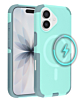 Dual Layer Cases with Wireless Charging - TEAL for iPhone 17 (Only Ground Shipping)