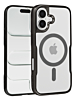 Glossy & Transparent Magnetic Case - BLACK for iPhone 17 (Only Ground Shipping)