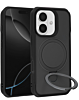 Shockproof Case with Magnetic Kickstand - BLACK for iPhone 17 (Only Ground Shipping)
