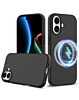 Soft Solid Silicone Case with Wireless Charging - BLACK for iPhone 17 (Only Ground Shipping)
