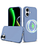 Soft Solid Silicone Case with Wireless Charging - LIGHT BLUE for iPhone 17 (Only Ground Shipping)