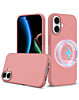 Soft Solid Silicone Case with Wireless Charging - PINK for iPhone 17 (Only Ground Shipping)