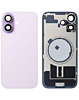 Back Glass with Frame and MagSafe Magnet for iPhone 17 (NO LOGO) (LAVENDER)