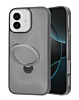 Luxury Matte Hard Magnetic Ring Holder Case - GRAY for iPhone 17 (Only Ground Shipping)