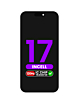 LCD Assembly for iPhone 17 (Aftermarket Incell / QV7 / 120HZ) (IC Transfer Eligible)