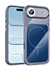 Transparent Magnetic Cases with IC Chip - NAVY BLUE for iPhone Air (Only Ground Shipping)