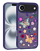 Butterfly Glitter Rhinestone Case - DARK PURPLE for iPhone Air (Only Ground Shipping)