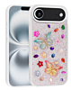 Butterfly Glitter Rhinestone Case - WHITE for iPhone Air (Only Ground Shipping)