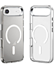 Wireless Charging Clear Case with Metal Camera Frame - BLACK for iPhone Air (Only Ground Shipping)