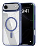 Shiny Magnetic Clear Cases - BLUE for iPhone Air (Only Ground Shipping)