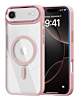 Shiny Magnetic Clear Cases - PINK for iPhone Air (Only Ground Shipping)