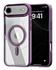 Shiny Magnetic Clear Cases - PURPLE for iPhone Air (Only Ground Shipping)