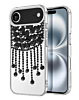 Luxury Diamond Pendant Tassel Crystal Case - BLACK for iPhone Air (Only Ground Shipping)