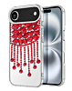 Luxury Diamond Pendant Tassel Crystal Case - RED for iPhone Air (Only Ground Shipping)
