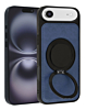 Slim Leather Case with Wireless Charging Kickstand - BLUE for iPhone Air (Only Ground Shipping)