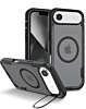 Shockproof Magsafe Case with Camera Stand - GRAY for iPhone 17A (Only Ground Shipping)